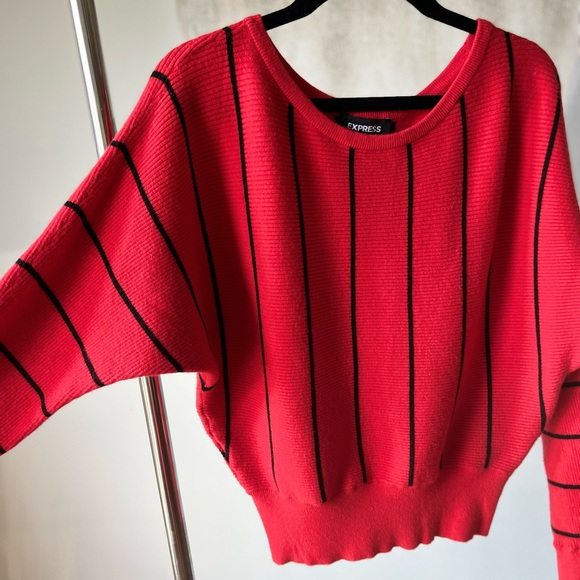 Express Red Sweater - Picture 2 of 3